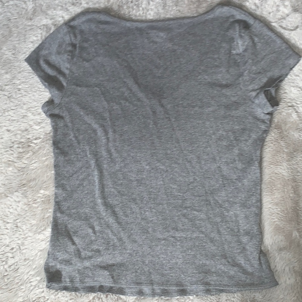 Grey Basic Tee - Picture 2 of 3